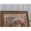 Image 2 : New Framed Print - Abstract 38" x 38"