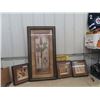 Image 1 : 4 New Framed Prints ; 1) 24" x 46" , 3) 14" x 15"