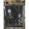 Image 2 : Trunk 21" x 33" x 19" & Charlie Chapman Painting 27" x 23"