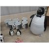 Image 2 : Vintage Coffee Cup Tree, Penguin Cookie Jar, Cow Creamer + Jug plus more