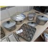 Image 2 : Vintage Aluminum Pots, Muffin Tins & Cookie Cutters