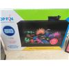 Image 2 : 2 Glass Fish Tanks ; 1) 10 Gal Glow Aquarium, 1) 15 Gal Tank