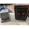 Image 2 : 6 Vintage Coin Banks, 3 Cast Cars, Bank, Mickey Mouse Safe, Imperial Home Hardware