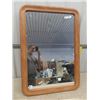 Image 1 : Oak Framed Mirror 28" x 40"