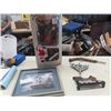 Image 1 : Vintage Christmas Doll, Picture, Cast Train, Metal Jet, Wooden Game