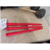 Image 2 : 2 Plumbers PLungers & 3 Fiberglass Handles