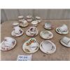 Image 1 : 9 Cup + Saucer Pairs: Royal Albert, plus others & Anniversary Set