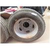 Image 2 : 2 Tires - 1 With Rim - From an RV- 225 / 70 R 19.5