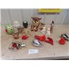 Image 1 : 20+ Owls, Bird Decor, Ceramic, Stone, Alabaster, Stained Glass