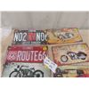Image 2 : 10 License Plate Metal Signs; Route 66 , Cars, Motorcycle plus more