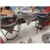 Image 2 : 3 Vintage Strainers, Egg Beaters, 10 Collector Cracker Tins