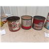 Image 3 : 6 Oil Cans : Castrol, Esso, Firestone, Co-op