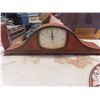 Image 2 : Imperial Chime Clock, Salt + Pepper Shakers, Chalkware Children, 3 Metal Wall Plates