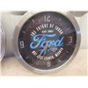 Image 3 : 2 Ford Clocks; 1) Neon 15" Wide, & 2 Metal Modern For Signs
