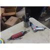 Image 2 : 7 Air Tools; 2 Painters, Chisel, Die Grinder, Sander, Nailer, Air Line Cleaner