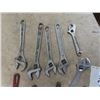 Image 2 : 5 Pipe Wrenches, 6 Crescent Wrenches