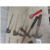 Image 2 : 5 Clamps, Air Brad Nailer, Hammer plus more Carpentry Related tools