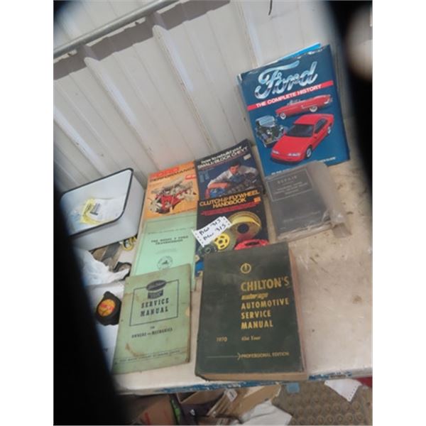 1970s Chilton, Ford Manual + Books plus more