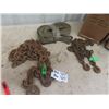 Image 2 : Chains + Hooks, Slings, Load Ratchets, Strap Last Picture shows Sizes