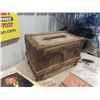 Image 2 : Small Trunk 12" x 17" x 10.5" , Nesbit Pop Bottles Military Fuel Can, Magazines 1971+72 plus more