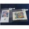 Image 1 : 2 Hand Signed + Dated Daphne Odjig First Nations Artist Prints Both Approximately 8" x 5" . Prints A