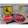 Image 1 : Assortment of Metal Street Signs; Stop Signs, Ducks Crossing, Duck Unlimited, Starbuck