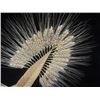 Image 2 : Vintage Welsh Fan Made of Durum Wheat by Vickie Pedersen 15.5" x 15.5"
