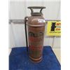 Image 1 : Copper Fire Extinguisher with Brass Tag