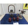 Image 1 : Railway Lantern, Blow Torch & 3 Insulators