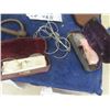 Image 2 : Match Dispenser, Straight Shaving Blade, Compass Knife, Metal 1st Aid Kit, Vintage Spectacles