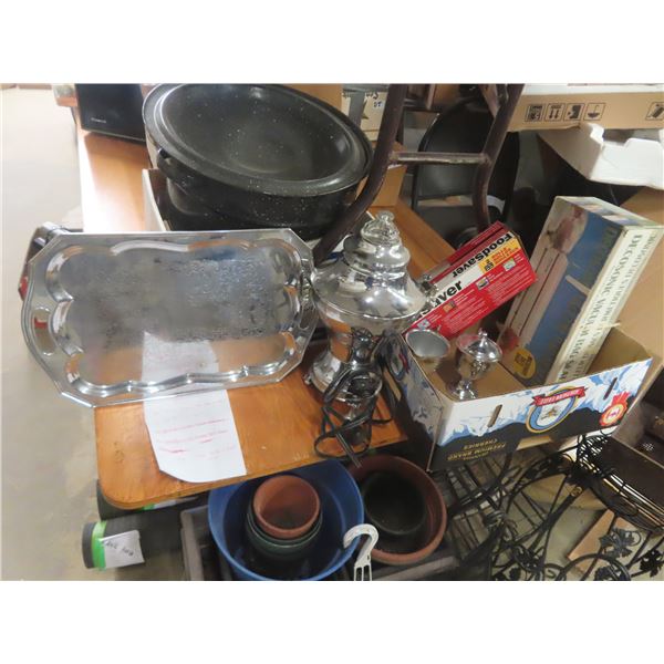 Silver Platter & Shrink Wrap plus more