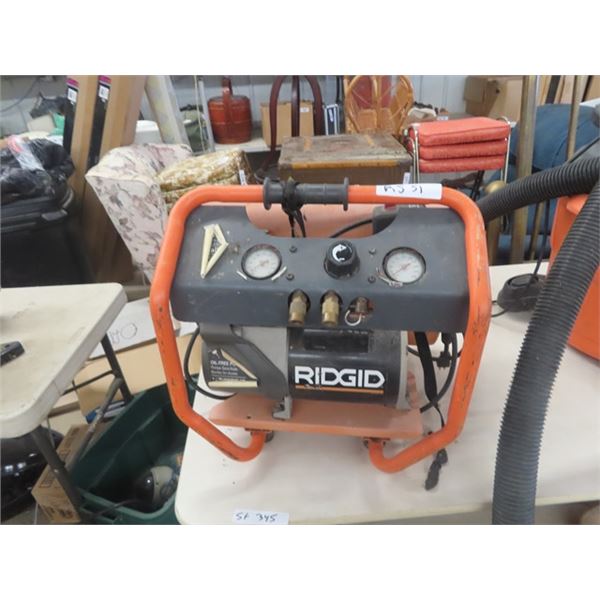 Ridgid 4.5 Gal Air Compressor