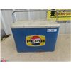 Image 1 : Metal Pepsi Picnic Cooler 13" x 19" x 11"