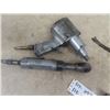 Image 2 : 4 Air Tools; Drill, 3/8" Ratchet, 1/2" Impact Chisel