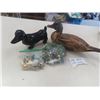 Image 1 : Wooden Duck Display, Dog Ornament, Pin Collection, Marbles