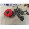 Image 2 : 1 Ton Chain Hoist, Chains + Hooks plus more