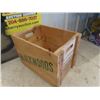 Image 2 : Metal BBQ Sign 18" x 31" & Pop Crate