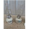 Image 2 : 4 Coal Oil Lamps with Chimney