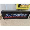 Image 2 : Neon AC Delco 2 Colored Sign 10"' x30"