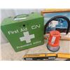 Image 2 : CN Metal 1st Aid Kit, Railway Lantern, Train Set, 2 Train Pictures