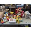 Image 1 : Various Toys ; Jack in the Box, Fisher Price Telephone + Radio, plus more