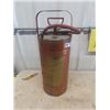 Image 1 : Copper Fire Extinguisher with Brass Tag