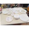 Image 1 : Fire King Plates, Cups, Cream + Sugar Pair