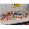 Image 1 : 15 Oil Tins - Variety of Makes