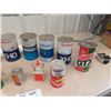 Image 2 : 15 Oil Tins - Variety of Makes