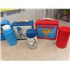 Image 2 : 5 Lunch Kits with Thermos; Garfield, Star Trek, Blue Jays, G.I. Joe, Hoky Hobble