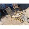 Image 2 : 2 Metal Patio Chairs