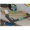 Image 3 : Garden Hose, 2 New Sledge Hammers, Hardware, Electric Weed Eater