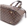Image 3 : Louis Vuitton Damier Ebene Canvas Leather Verona MM Shoulder Bag