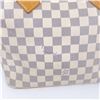 Image 5 : Louis Vuitton Damier Azur Canvas Leather Saleya PM Tote Bag